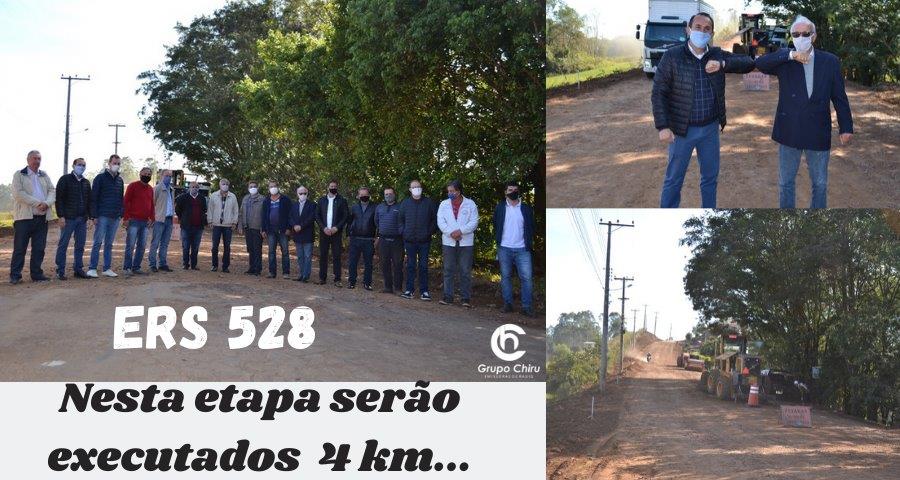 Ato de retomada das obras na ERS 528 5