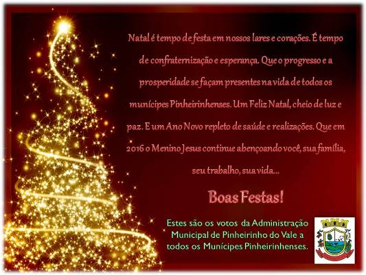 Natal e 2016